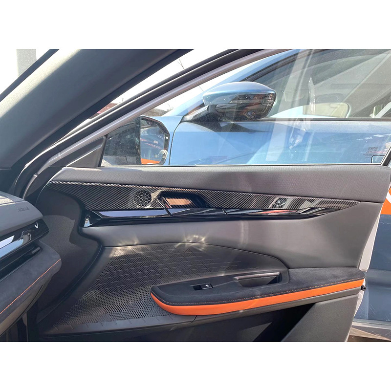 Interior Door Handle Bowl Trim for CHANGAN UNI-V Orange ABS Decorative Cover - Image 3