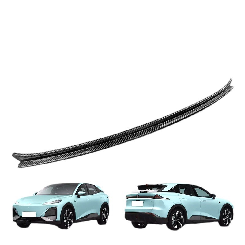 Rear Bumper Inner and Outer Guard Plate Trim Patch Carbon Fiber Style for 2023 DEEPAL S07 - Image 3