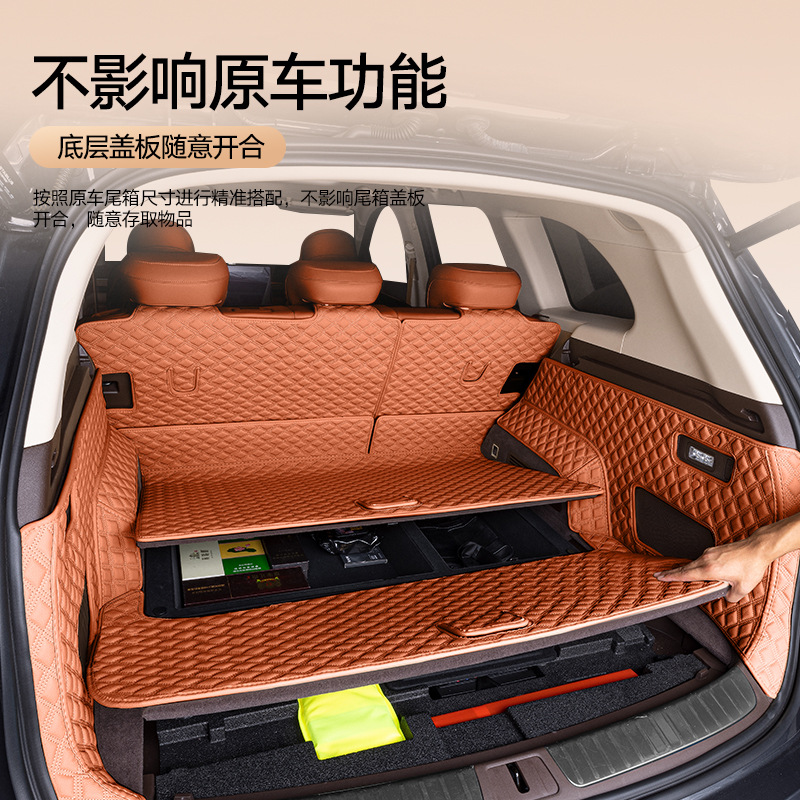 Full Surround Leather Trunk Mat for DEEPAL S07 S05 S7 L07 Interior Protection - Image 3