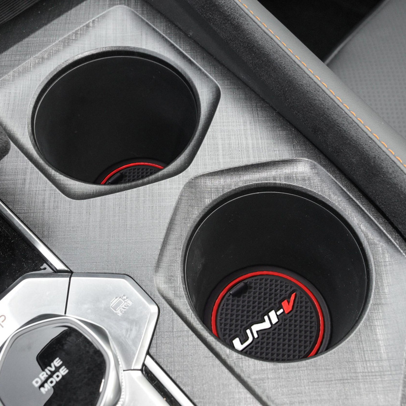 Interior Anti-Slip Door Slot and Cup Holder Mat Set for CHANGAN UNI-V 2022 - Image 2