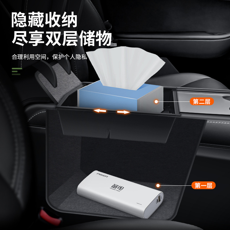 Center Console Storage Armrest Box Organizer for CHANGAN UNI-K Interior - Image 2