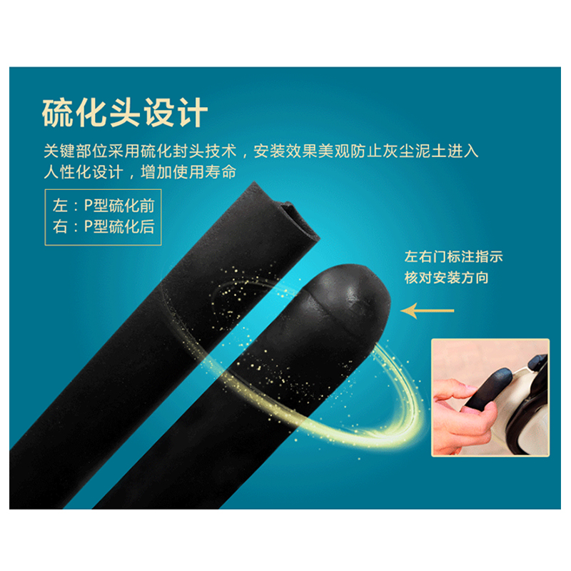 Car Door Soundproof Dustproof Sealing Strips for CHANGAN UNI-V UNI-T UNI-Z - Image 4