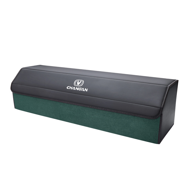 Foldable Leather Car Trunk Organizer with Handles for CHANGAN CS35, CS75 PLUS, EADO, and UNI Series - Image 5
