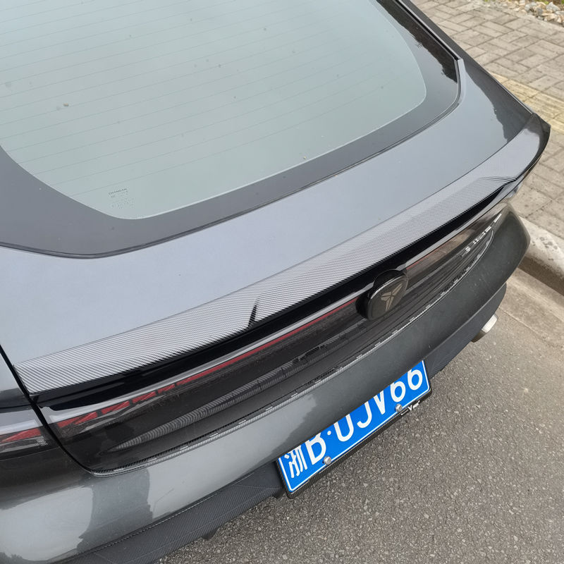 Rear Trunk Blade Spoiler Wing ABS Carbon Fiber Style for CHANGAN UNI-V - Image 5