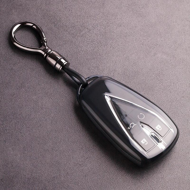 Full Coverage TPU Key Case Cover for CHANGAN OSHAN Z6 iDD UNI-V Eado CS75 PLUS X5 - Image 2