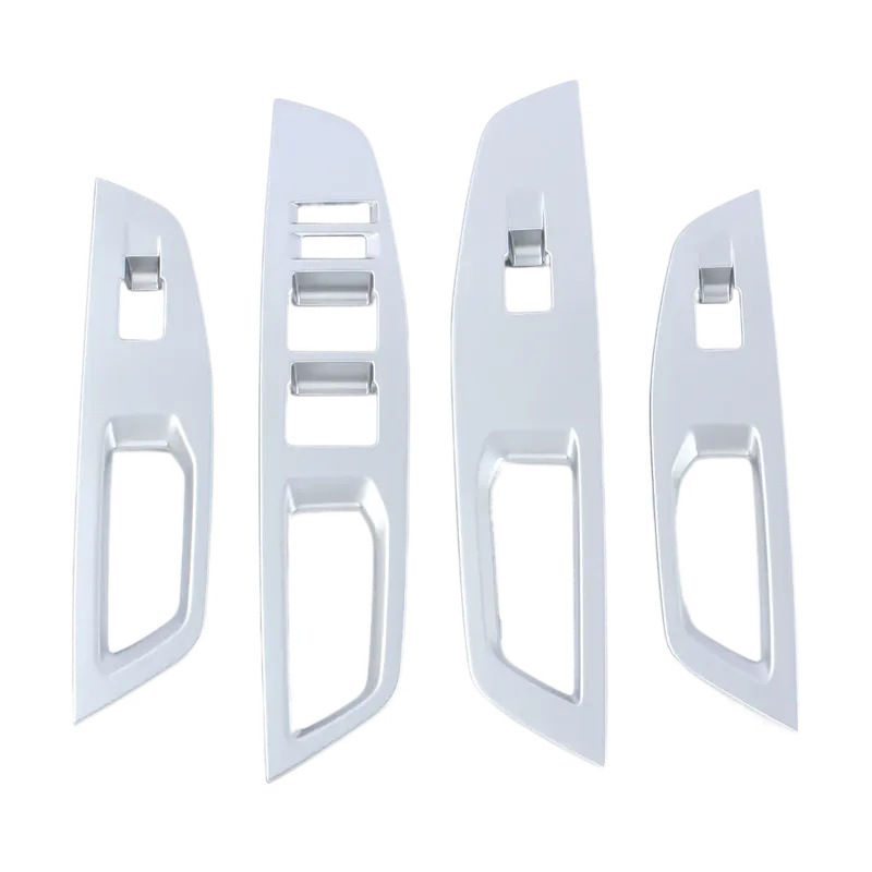Matte Silver ABS Gear Shift Knob Trim Cover (Type A) for CHANGAN UNI-V - Image 2