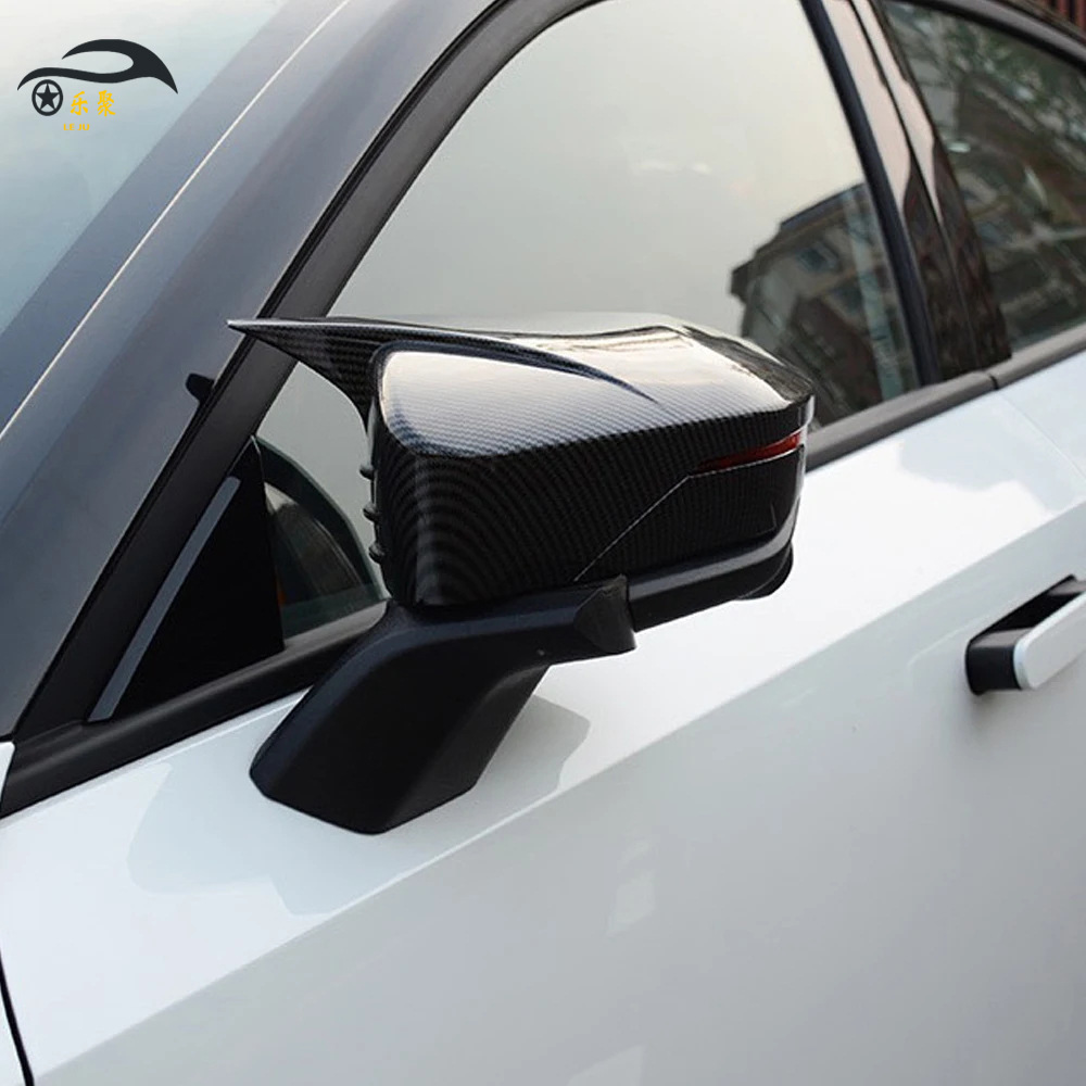 Horn Style Side Rearview Mirror Covers for CHANGAN UNI-V 2020-2022 ABS Modification - Image 3