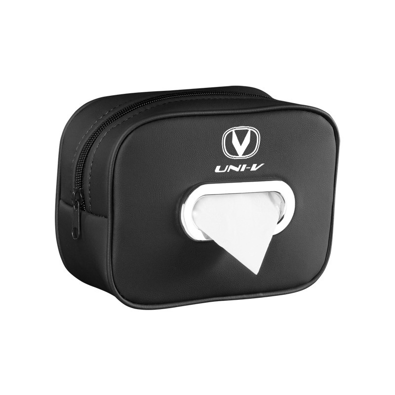 Premium Leather Car Interior Tissue Box Hanging Bag for CHANGAN UNI-Z UNI-V UNI-K UNI-T - Image 5