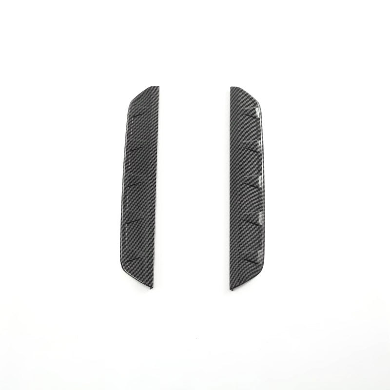 Front Fog Lamp Eyebrow Trim Carbon Fiber Pattern ABS for 2022 CHANGAN UNI-V - Image 4