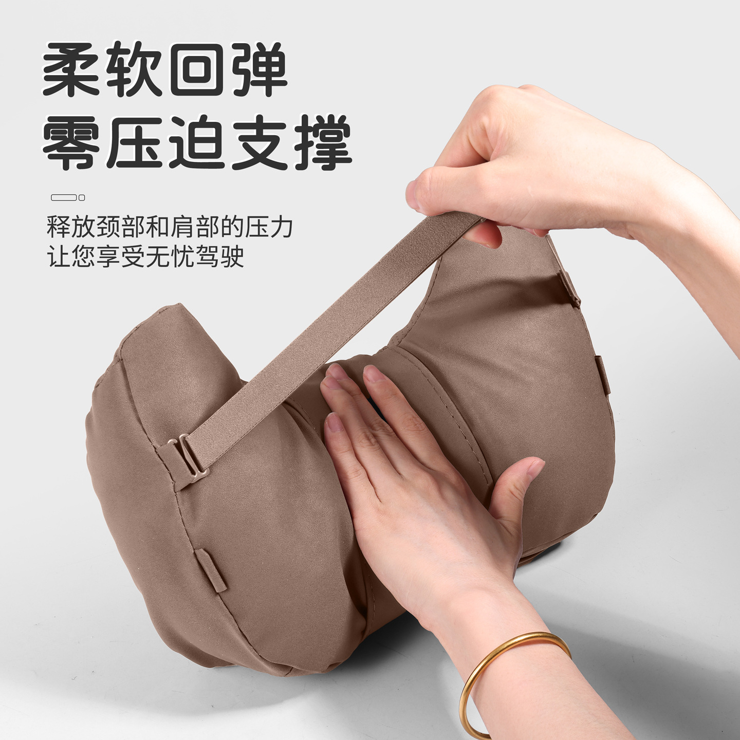 Interior Seat Headrest and Lumbar Support Pillow Set for CHANGAN Eado, CS75, CS55 PLUS, and UNI-V - Image 3