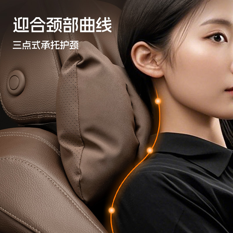 Memory Foam Neck Pillow and Lumbar Support Set for CHANGAN CS75 PLUS, CS55 PLUS, UNI-V, and UNI-K - Image 2
