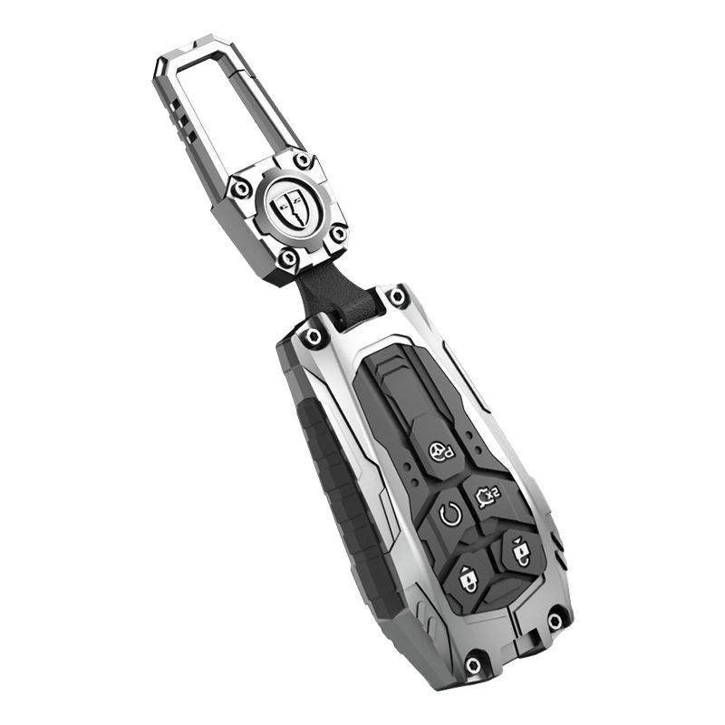 All-Inclusive Zinc Alloy and Silicone Key Fob Cover Case for CHANGAN UNI-V, Eado, and Lumin - Image 5
