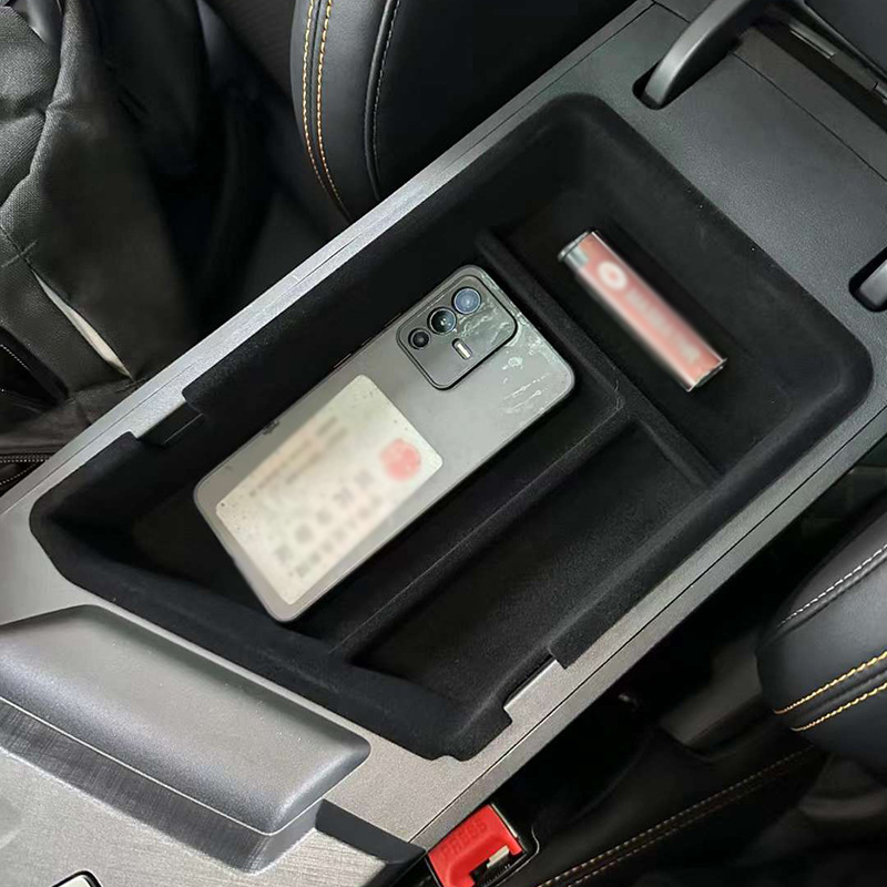 Center Console Armrest Storage Box Organizer for CHANGAN UNI-V (Flocked Interior) - Image 4