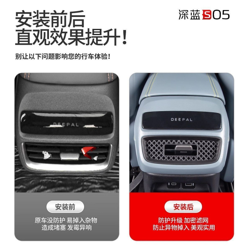 Rear Air Conditioning Outlet Protective Vent Cover for DEEPAL S05 S07 SL03 L07 - Image 3
