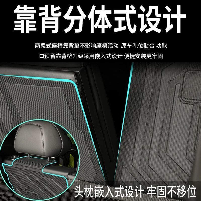 TPE Trunk Mat Reversible Partition Set for DEEPAL S07 / S7 (2023-2025) - Image 2