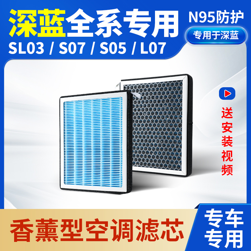 Activated Carbon Cabin Air Filter with PM2.5 Filtration for DEEPAL SL03 / S07 / L07 / S05 - Image 2