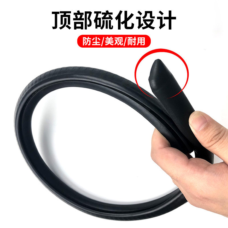 Universal Car Door Sealing Strip Soundproofing Double-Layer Rubber Trim for Changan Vehicles - Image 5