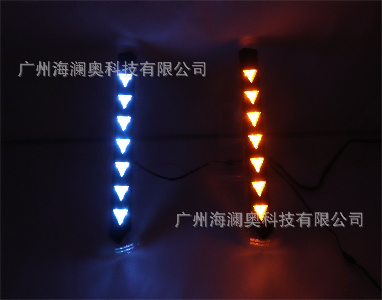 LED Daytime Running Lights for CHANGAN UNI-V 2022-2023 Three-Color Streamer Headlight Accent Line - Image 5