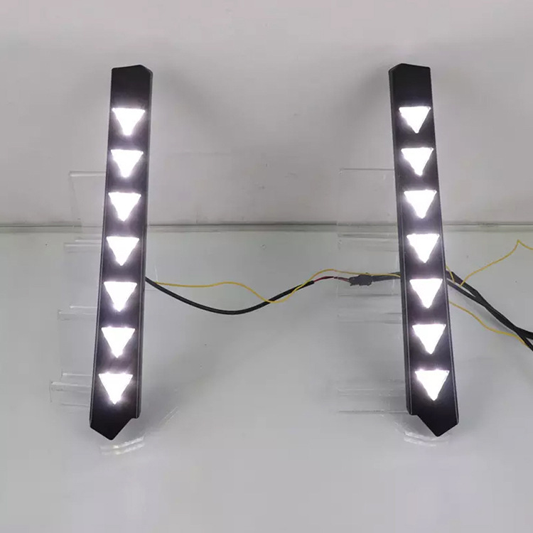 LED Daytime Running Lights for 2022 CHANGAN UNI-V, Three-Color Streamer Turn Signals - Image 3