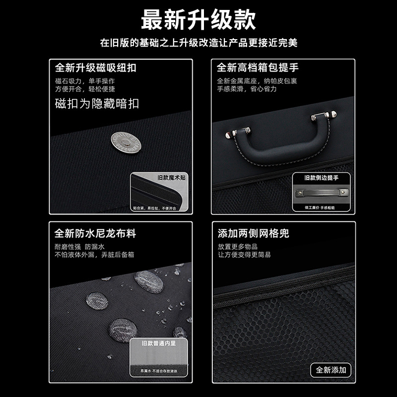 Foldable Leather Trunk Storage Box for DEEPAL SL03 S7 and DEEPAL G318 - Image 4