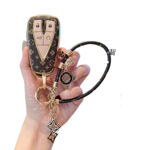 Premium Car Key Fob Cover and Keychain for Changan CS75 PLUS UNI-V CS55/CS35 UNI-T OSHAN Z6
