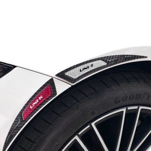 Carbon Fiber Texture Wheel Eyebrow Anti-Collision Decorative Strips for CHANGAN UNI-Z UNI-V UNI-K