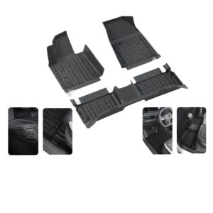 TPE All-Weather Floor Mat Set for Changan UNI-V (2021-2023) - Double Layer TPE + Starry Brown Car Carpet
