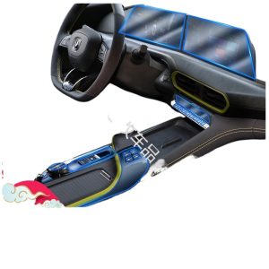 Interior Central Control Navigation and Instrument Cluster TPU Protection Film for CHANGAN UNI-T 2021-2023