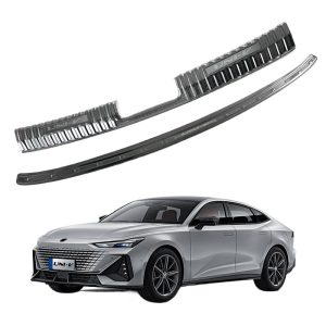 Inner and Outer Rear Bumper Guard Trunk Protector Plate for CHANGAN UNI-V