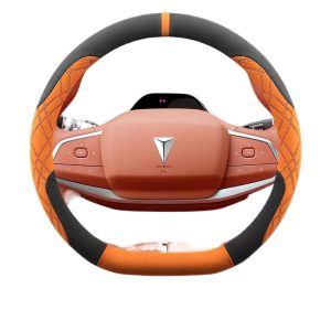 Suede Anti-Slip Steering Wheel Cover for DEEPAL S07 SL03 G318 L07 S05