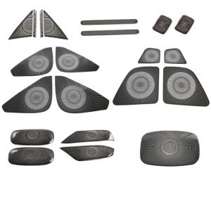 Interior Under-Seat Air Vent Cover Set Stainless Steel for DEEPAL S07