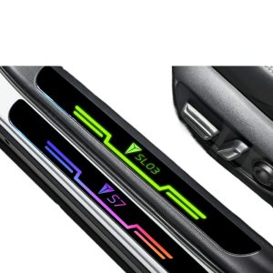 LED Welcome Pedal Threshold Door Sill Protectors for DEEPAL S07 SL03 and DEEPAL G318