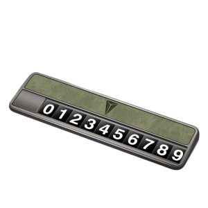 Luminous Hidden Temporary Parking Number Plate Moving Card for DEEPAL SL03 and DEEPAL S07