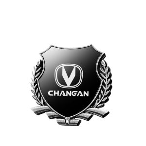 Universal Zinc Alloy Wheat Ear Metal Side Fender Decorative Logo Sticker for CHANGAN UNI-V CS35 CS55 CS75 PLUS