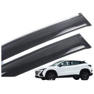 Acrylic Side Window Rain Guards and Sun Visors for CHANGAN UNI-T, 4-Piece Set