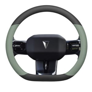 Genuine Leather Ultra-Thin Steering Wheel Cover for DEEPAL G318 (2024)