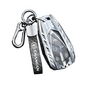 Zinc Alloy Metal Key Fob Case Cover for 2022 CHANGAN UNI-T