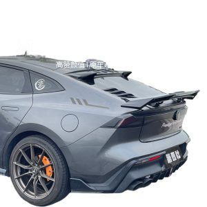 Rear Trunk Spoiler and Roof Wing in Glossy Black for CHANGAN UNI-V