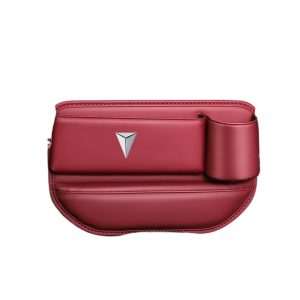 Center Console Armrest Storage Box with Cup Holder (Brown) for DEEPAL S07