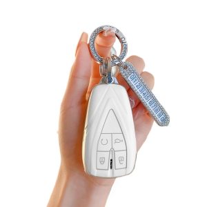 TPU Key Fob Case Cover with Keychain for CHANGAN UNI-T 2021 Luxury/Flagship Models