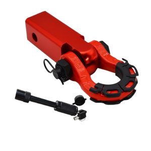 DEEPAL G318 Towing Trailer Hook Kit with Aluminum Arm and U-Shaped Shackle for Off-Road Modification