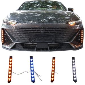 LED Daytime Running Lights for CHANGAN UNI-V (2022-2023) - Triple Color Streamer LED Fog Light Trim
