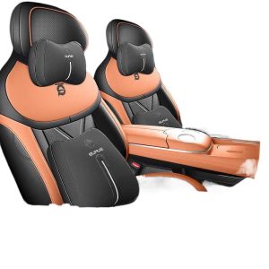 Custom Full Surround Leather Seat Covers for DEEPAL S07 (2024 285Max Range Extender)