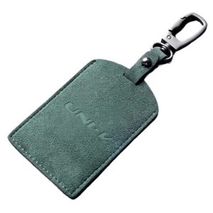 Suede Style Remote Key Cover with NFC Card Slot for CHANGAN UNI-V