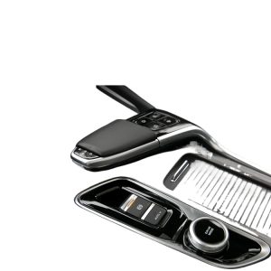 10-Piece Central Control Air Conditioning and Electronic Handbrake Button Trim Set for CHANGAN UNI-T