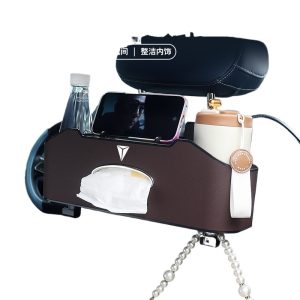 Rear Seat Backrest Multifunctional Storage Box with Cup Holder for DEEPAL S07 S7 and SL03