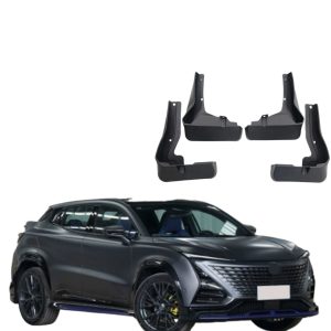 Front and Rear Car Mudguards Set for CHANGAN UNI-T SPORT 2023+ (Black PP)