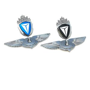 Creative Wing Front Hood Logo Emblem Badge for DEEPAL SL03 and S07 S7 Aluminum Alloy