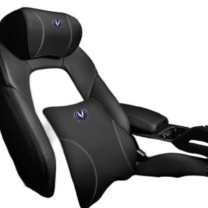 Memory Foam Car Headrest and Leather Lumbar Support Cushion for CHANGAN CS75 CS35 PLUS Eado BenBen UNI-T