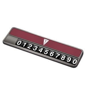 DEEPAL SL03 S07 Temporary Parking Phone Number Plate with Integrated Aromatherapy